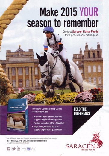 Saracen Advert December 2014